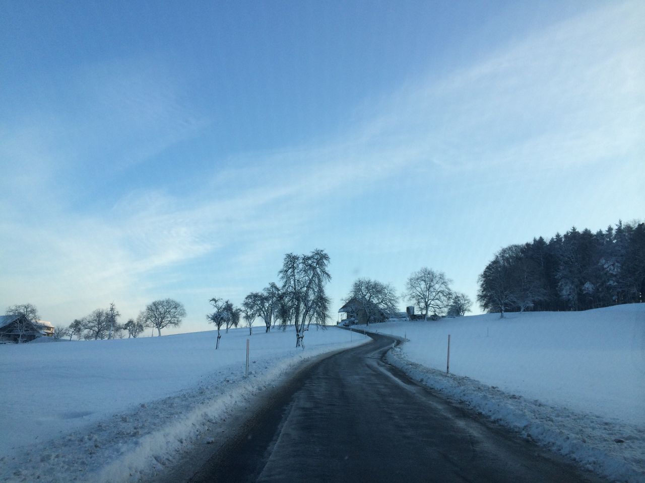 Winterlandschaft Islisberg