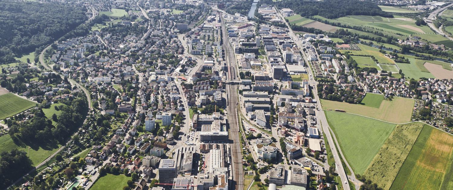 Luftbild Limmattal