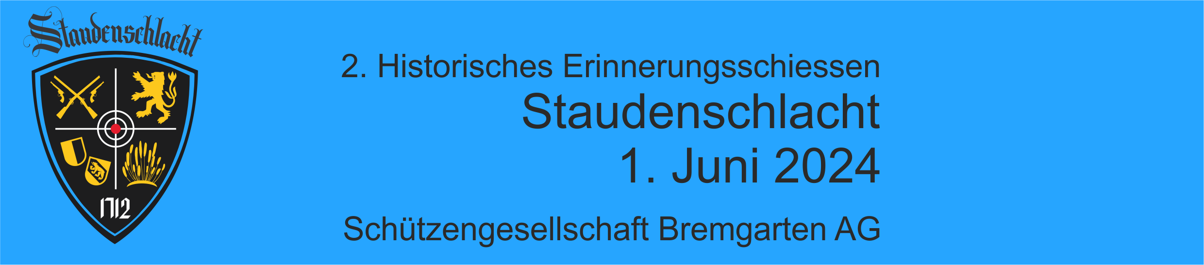 Staudenschlacht Erinnerungsschiessen